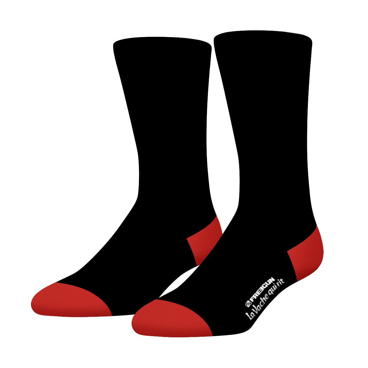 Lot de 4 Paires de Chaussettes homme Ville La Vache Qui Rit Imprimé - Freegun