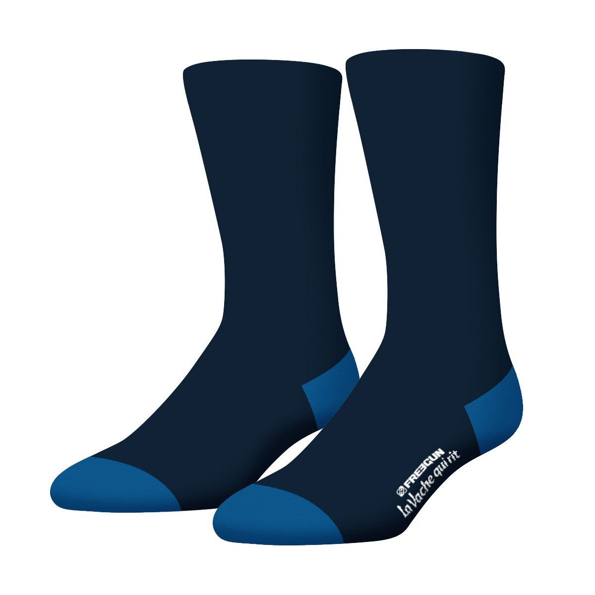 Lot de 4 Paires de Chaussettes homme Ville La Vache Qui Rit Imprimé - Freegun