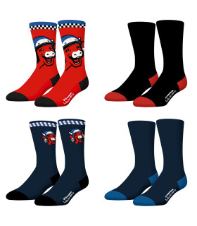 Lot de 4 paires de chaussettes homme La Vache Qui Rit
