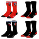 Lot de 4 Paires de Chaussettes homme Ville La Vache Qui Rit Imprimé - Freegun