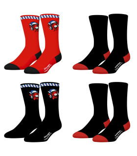Lot de 4 paires de chaussettes homme La Vache Qui Rit