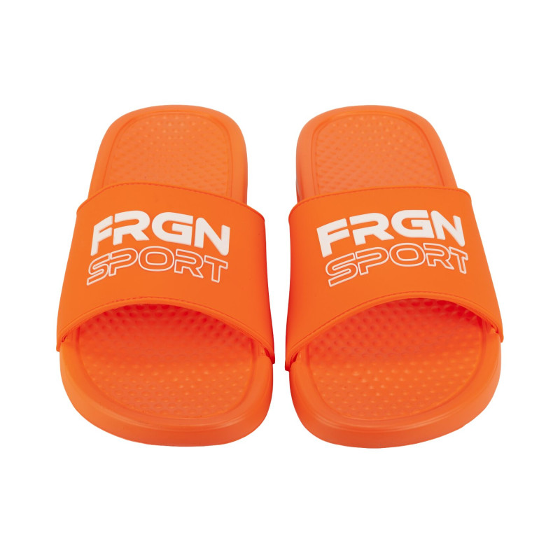 Paire de claquettes homme Orange EVA | FREEGUN