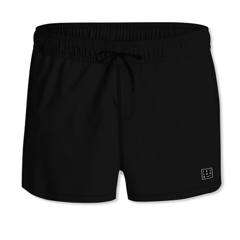 Short de bain homme ECO1 Noir | Freegun