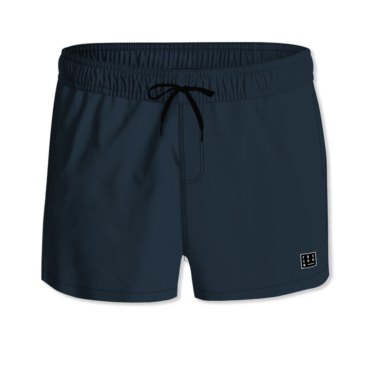 Short de bain homme ECO4 Noir | Freegun