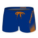 Boxer de bain garcon Uni Bleu | Freegun