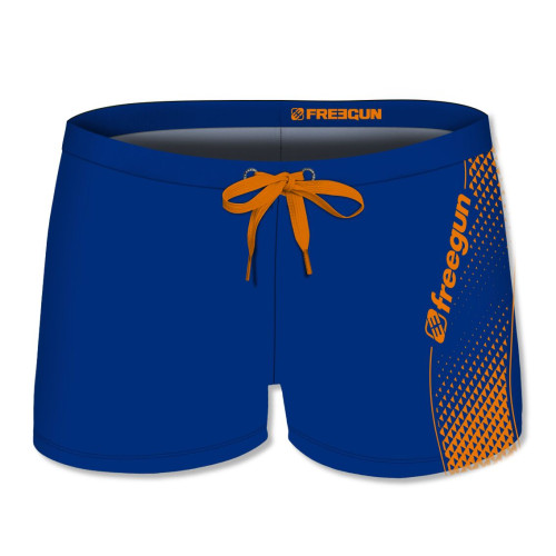 Boxer de bain garcon Uni Bleu | Freegun