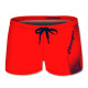 Boxer de bain garcon Uni Rouge | Freegun
