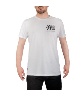 T-shirt homme en coton 140GSM imprimé devant et dos Bony