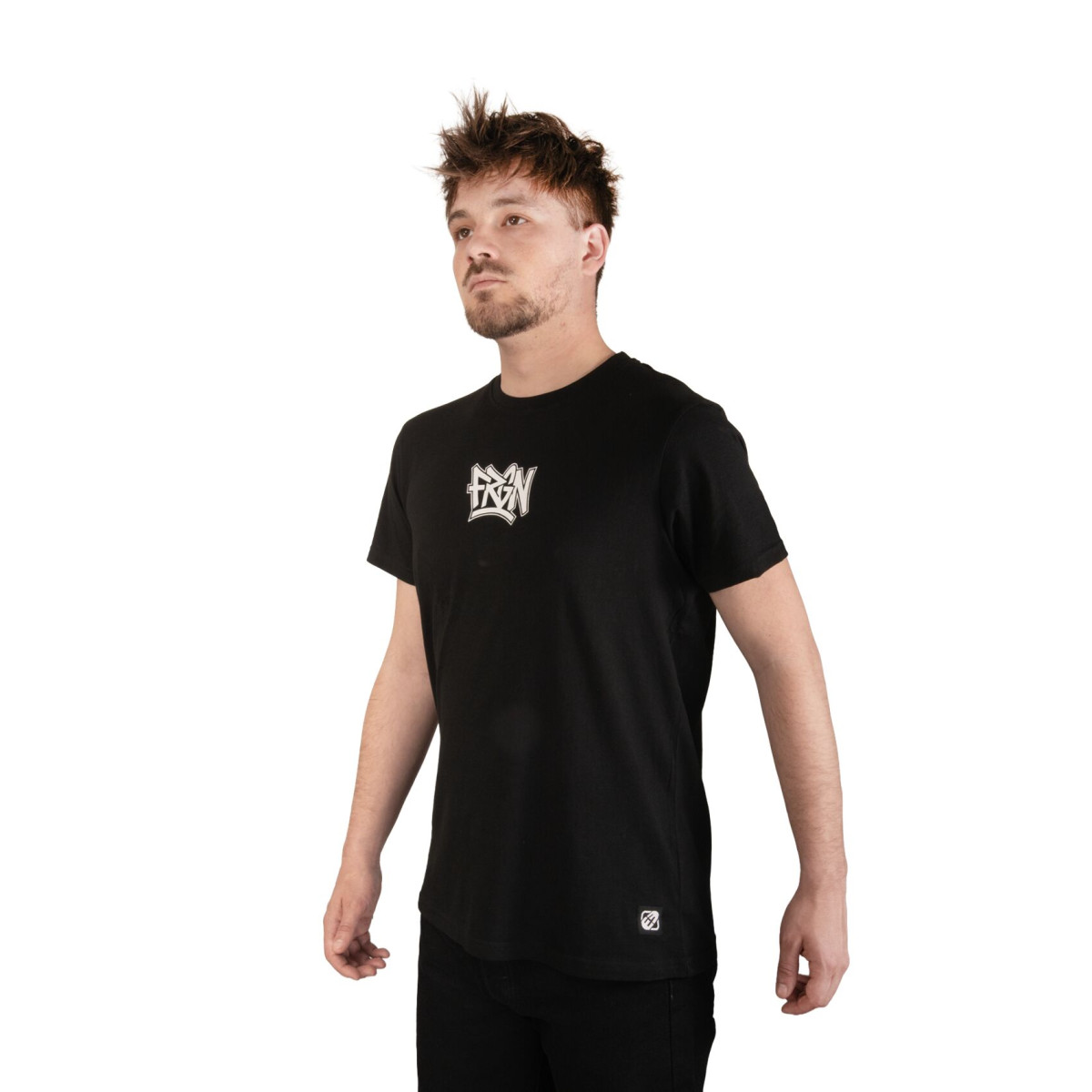 T-shirt homme en coton 140GSM imprimé devant et dos Boris