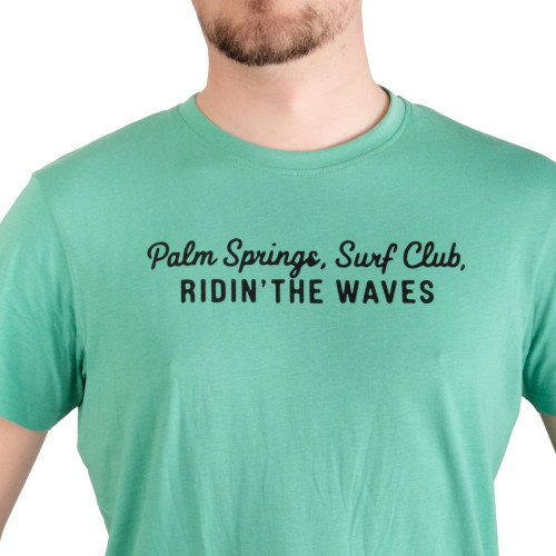 T-shirt homme en jersey 140GSM imprimé devant et dos Club