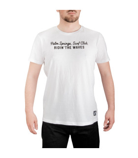 T-shirt homme en jersey 140GSM imprimé devant et dos Club