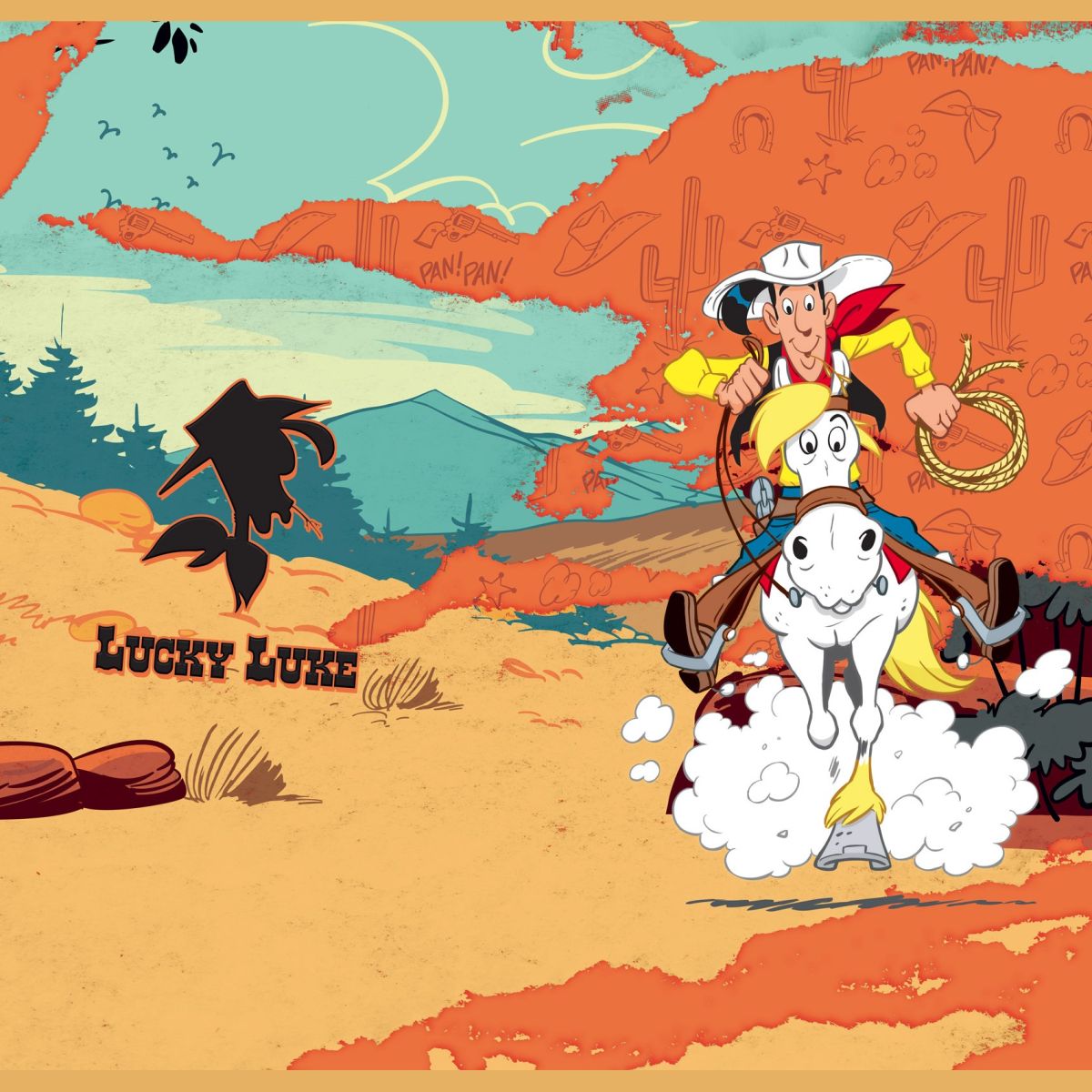 Lot de 3 boxers homme Lucky luke
