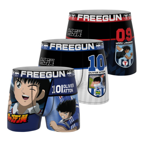 Lot de 3 boxers enfant Olive et Tom | Freegun