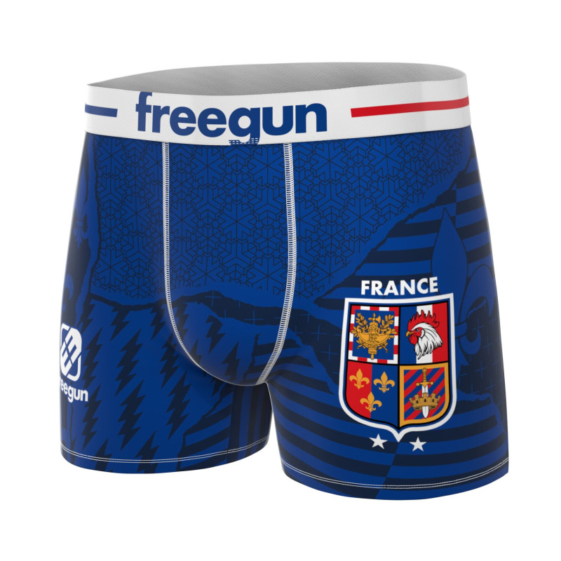 Boxer homme Premium World Cup Foot France | Freegun