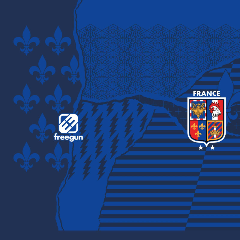 Boxer homme Prémium World Cup Foot France Garantie 2 ans