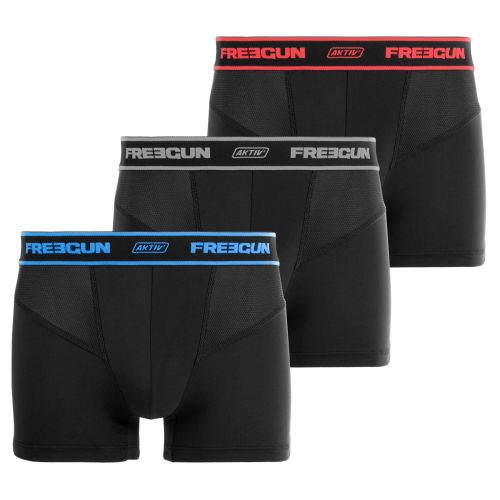 Lot de 3 Boxers Freegun homme Aktiv Sport