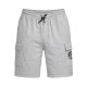 Short cargo homme en french terry avec imprimé sur poche Mark