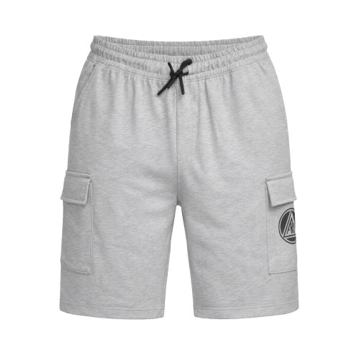 Short cargo homme en french terry avec imprimé sur poche Mark