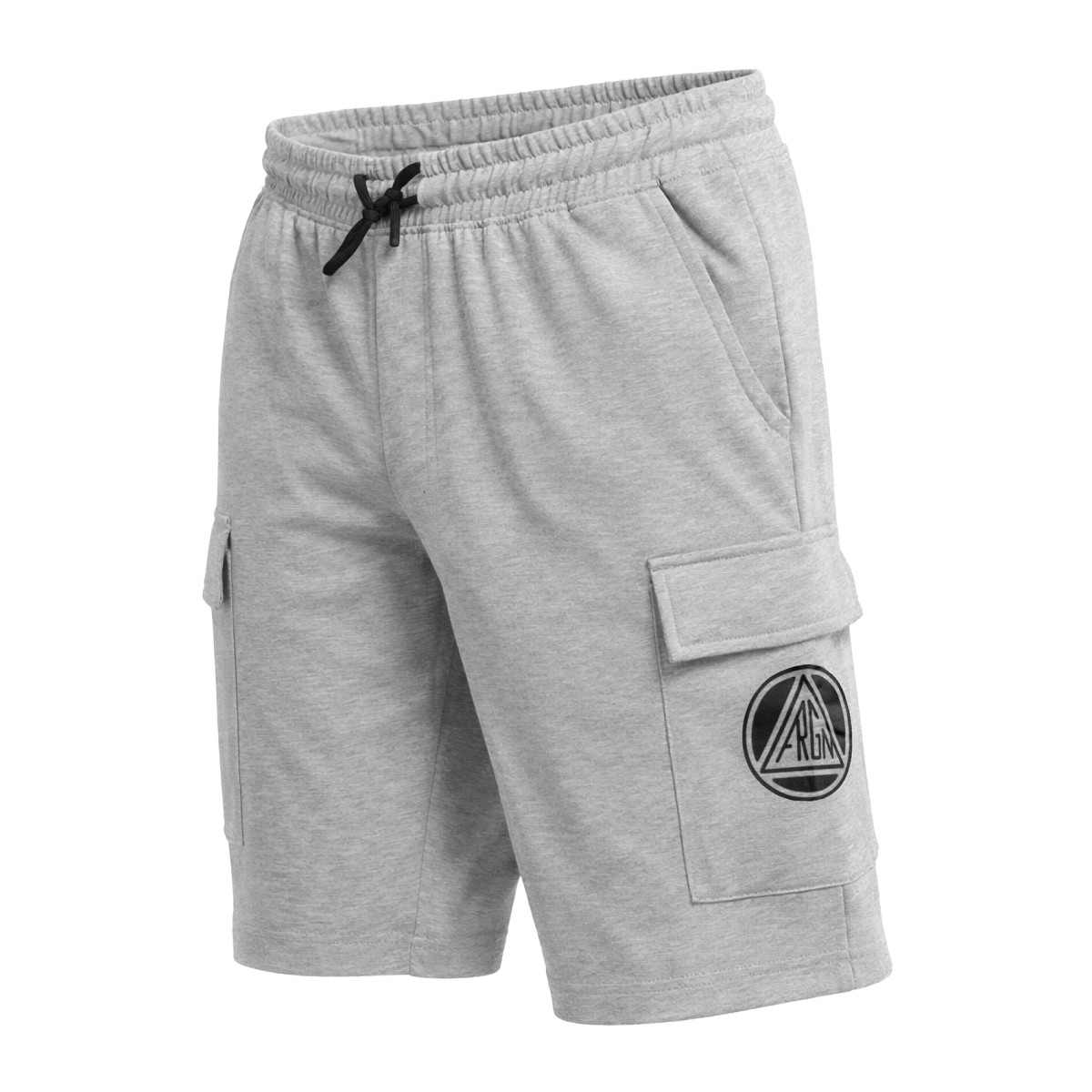 Short cargo homme en french terry avec imprimé sur poche Mark