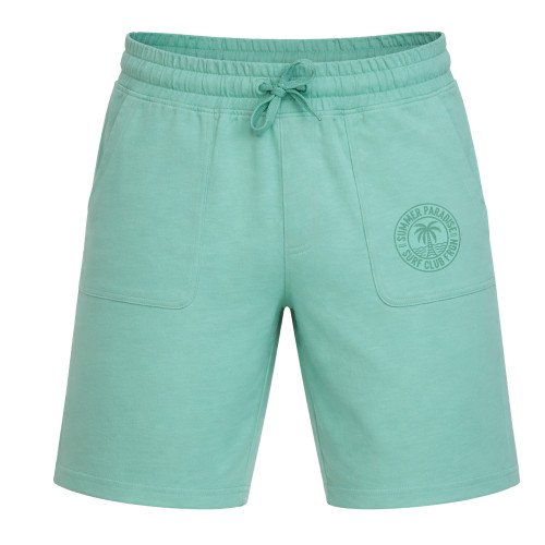 Short junior en french terry avec broderie Paradise | FREEGUN
