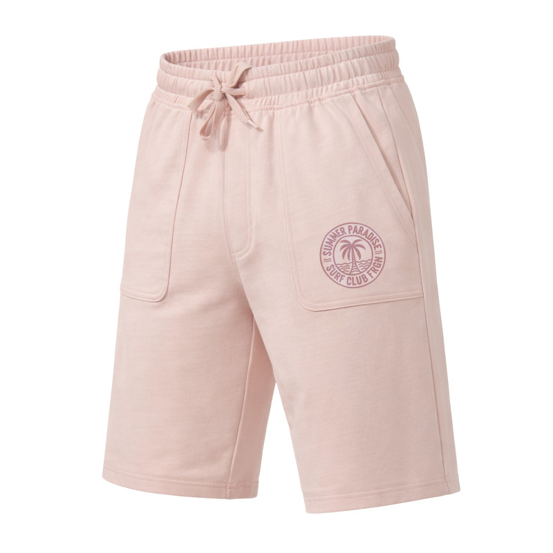 Short junior en french terry avec broderie Paradise | FREEGUN
