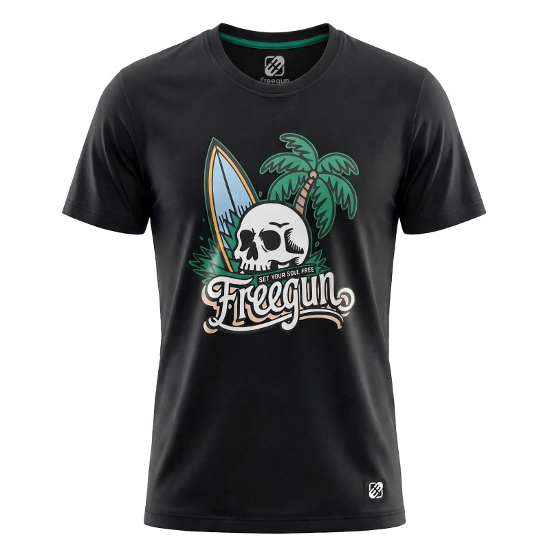 T-shirt junior en jersey  imprimé devant Soul | FREEGUN