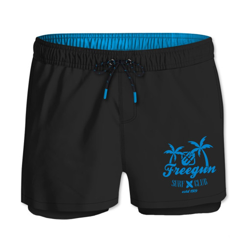 Short de bain homme avec moulant long dessous Club