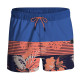Short de bain court homme avec filet intérieur Nature | FREEGUN