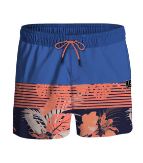 Short de bain court homme avec filet intérieur Nature