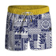 Short de bain court homme avec doublure Tiki