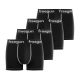 Lot de 4 Boxers Freegun homme coton Noir
