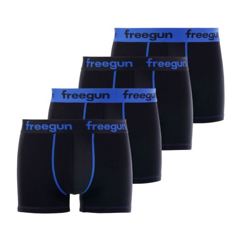 Pack of 4 boy's cotton Blue Boxers