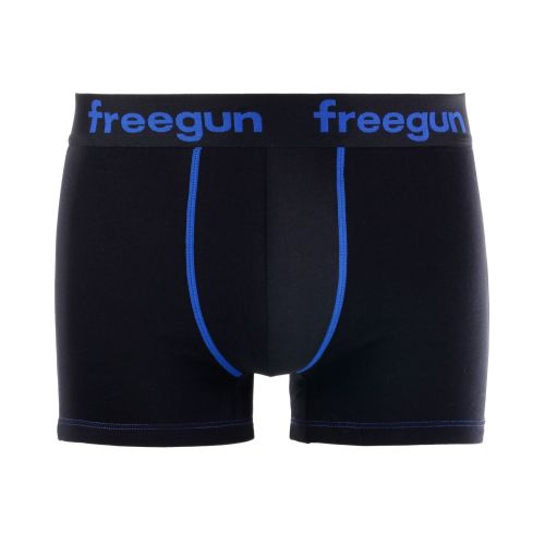 Lot de 4 Boxers Freegun garçon coton Bleu