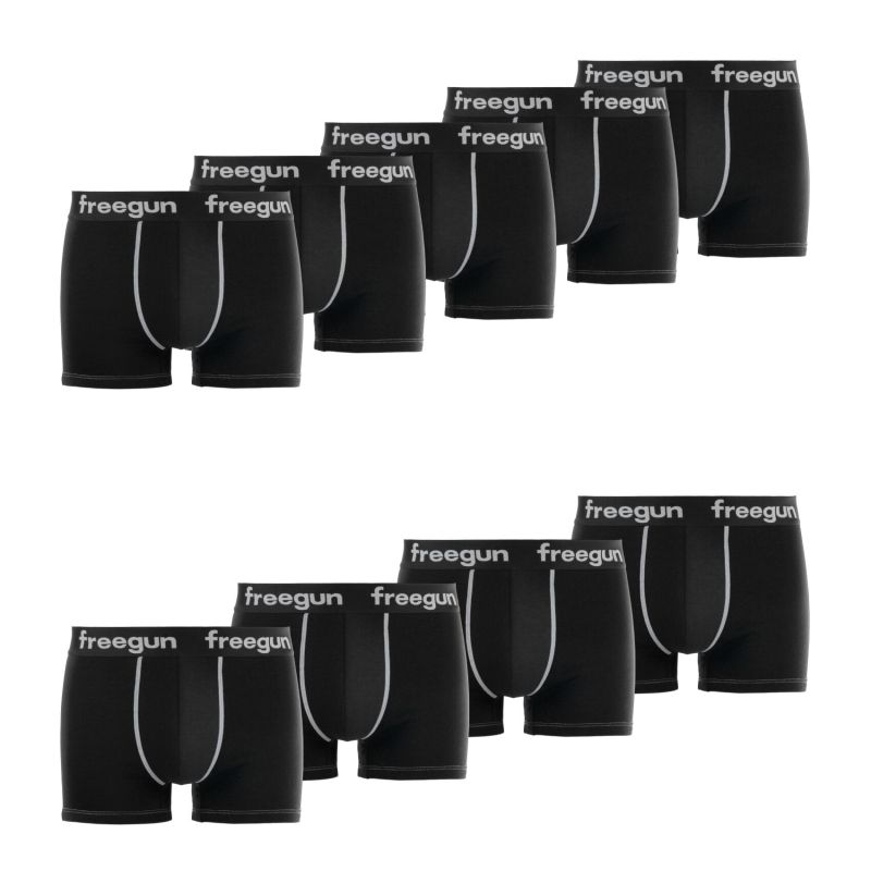 Lot de 9 Boxers homme en coton