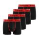 Lot de 4 Boxers Freegun garçon coton Rouge