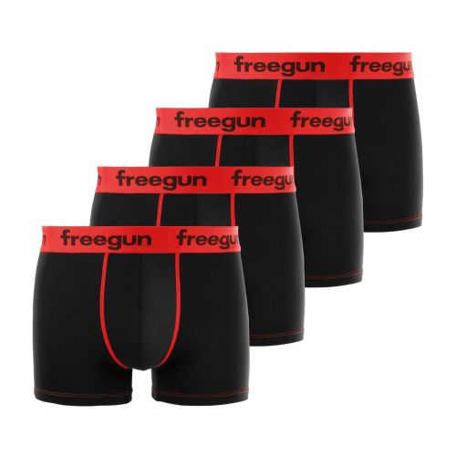 Pack of 4 boy's cotton Red Boxers
