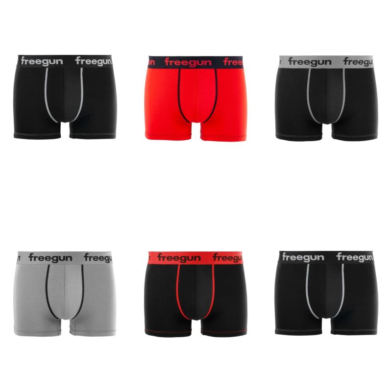 Pack of 6 men's cotton Boxers