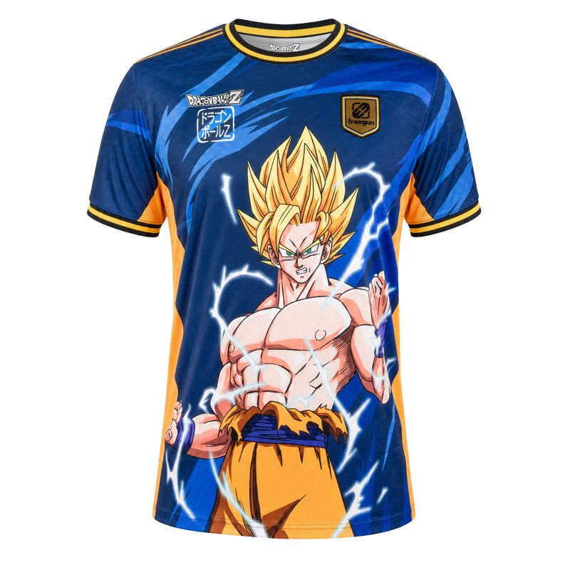 T-shirt Microfibre garcon Imprimé Dragon Ball Z Goku Imprimé | FREEGUN