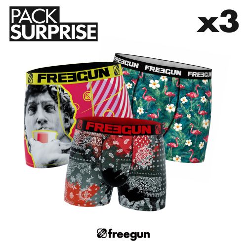 Surprise package of 3 men's Boxers