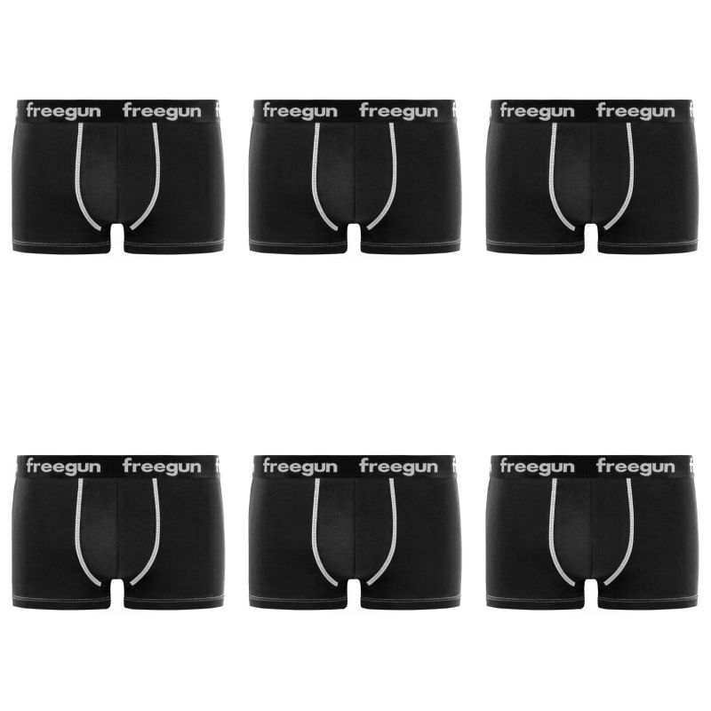 Lot de 6 boxers garçon en Coton