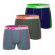 Lot de 3 Boxers Polyamide homme Confort, Respirant, Sport, Stretch Uni Sport | FREEGUN