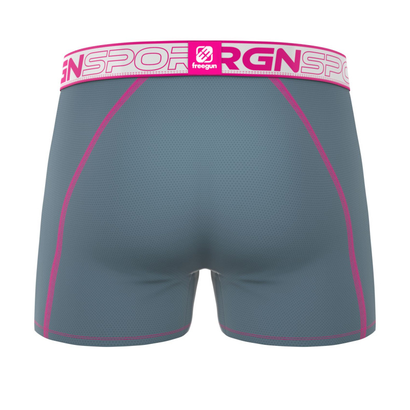 Lot de 3 Boxers Polyamide homme Confort, Respirant, Sport, Stretch Uni Sport | FREEGUN
