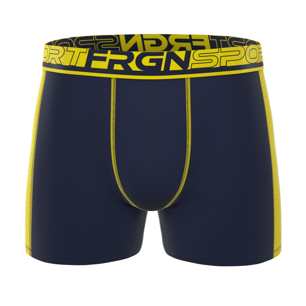 Lot de 3 Boxers Polyamide homme Confort, Respirant, Sport, Stretch Uni Sport | FREEGUN
