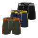 Lot de 3 Boxers Polyamide homme Confort, Respirant, Sport, Stretch Uni Sport | FREEGUN