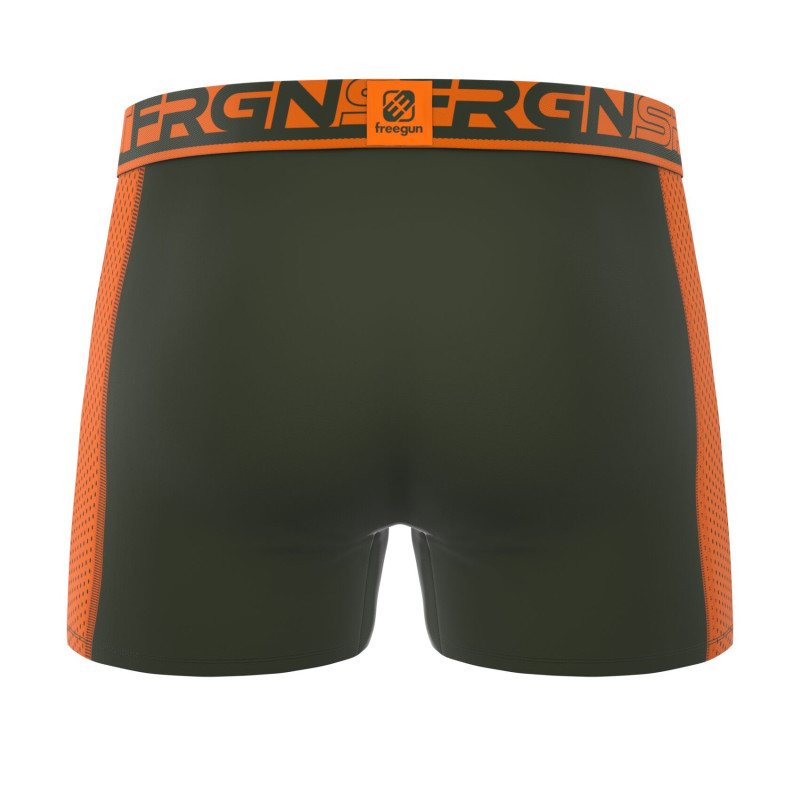 Lot de 3 Boxers Polyamide homme Confort, Respirant, Sport, Stretch Uni Sport | FREEGUN