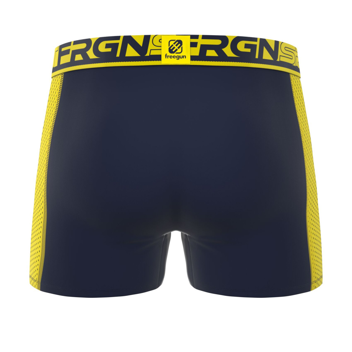 Lot de 3 Boxers Polyamide homme Confort, Respirant, Sport, Stretch Uni Sport | FREEGUN