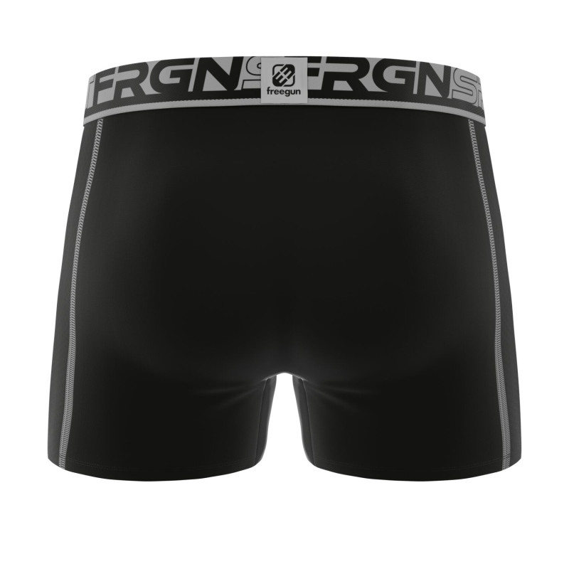 Lot de 3 Boxers Polyamide homme Confort, Respirant, Sport, Stretch Uni Sport | FREEGUN