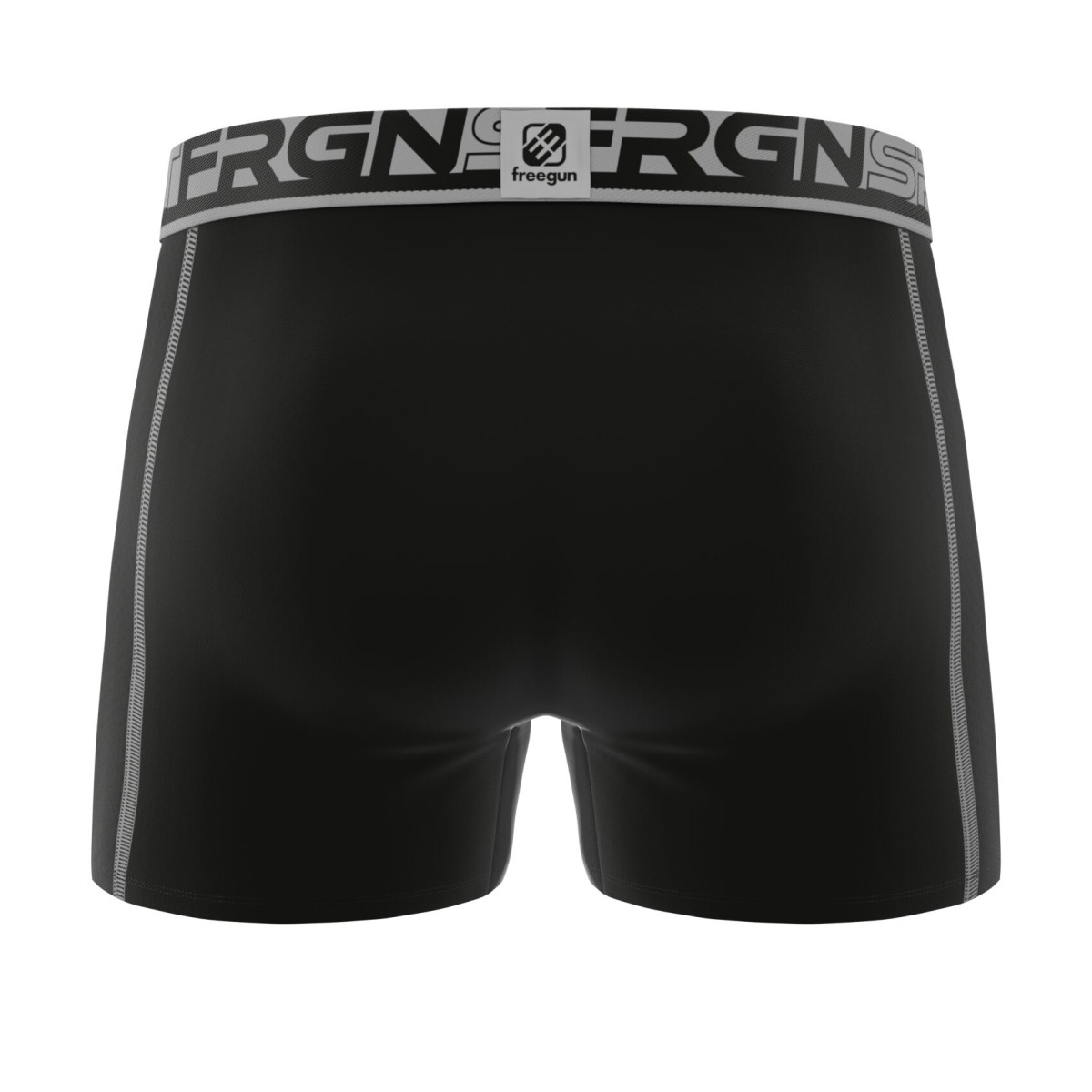 Lot de 3 Boxers Polyamide homme Confort, Respirant, Sport, Stretch Uni Sport | FREEGUN