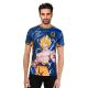 T-shirt Microfibre homme Imprimé Dragon Ball Z Goku Imprimé | FREEGUN