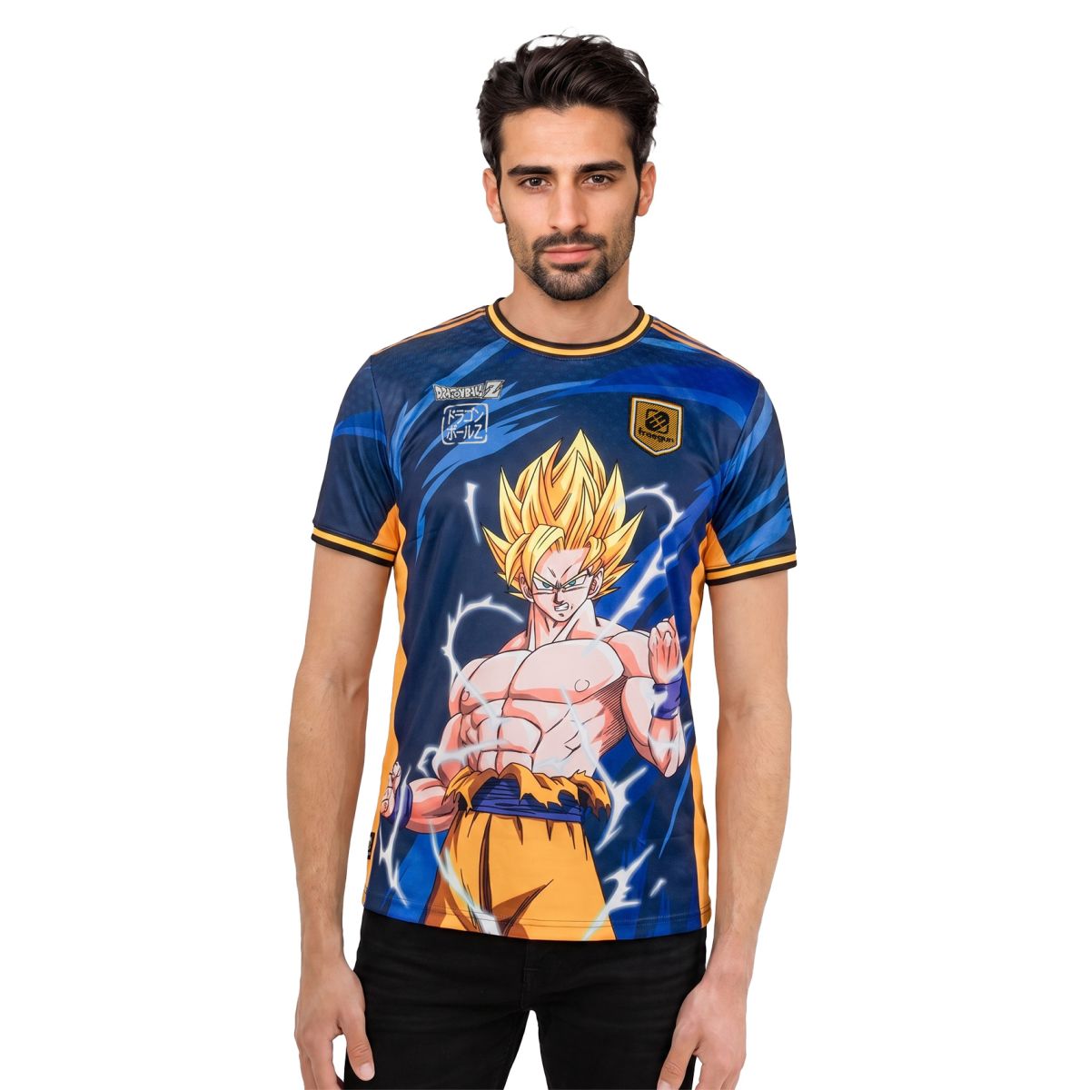 T-shirt Microfibre homme Imprimé Dragon Ball Z Goku Imprimé | FREEGUN